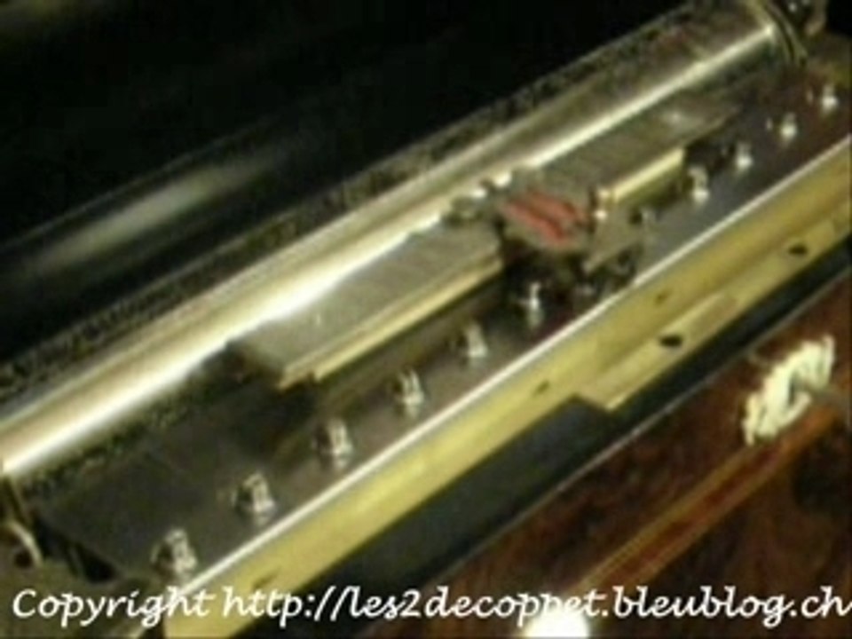 La boîte à musique "Jaccard du Grand" du Musée  Baud