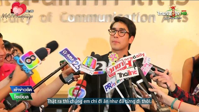 [vietsub] Nadech thừa nhận hẹn Yaya ăn tối 18.02.14