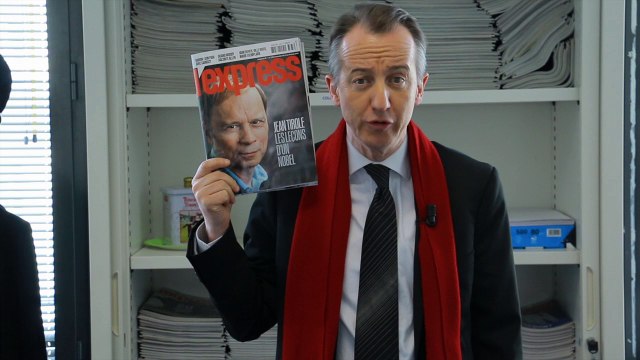 Jean Tirole, les leçons d'un Nobel: La Une de L'Express - L'édito de Christophe Barbier