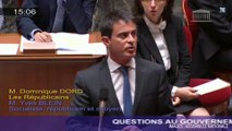 Manuel Valls « condamne » les violences  contre les forces de l’ordre