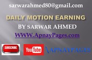 How Create A Account in Daily Motion Website and start earning Online in Urdu and Hindi Video tutorial