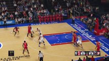 My NBA 2K Season(2016) - Houston Rockets vs. Philadelphia 76ers-Full Game Highlights