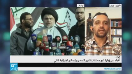 طهران تنفي أنباء عن زيارة مقتدى الصدر إلى إيران