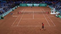 Grigor Dimitrov casse 3 raquettes au tennis