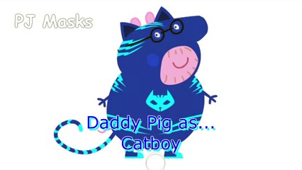 Peppa Pig In English Characters PJ Masks Dress Up Episodes 2016