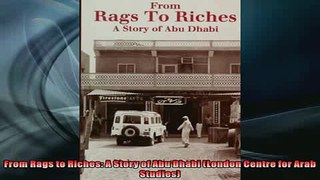 FAVORIT BOOK   From Rags to Riches A Story of Abu Dhabi London Centre for Arab Studies  BOOK ONLINE