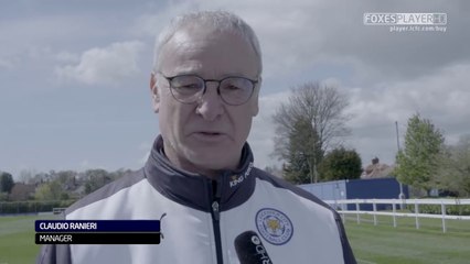 La joie de Ranieri après le sacre de champion d'angleterre - Foxes Player
