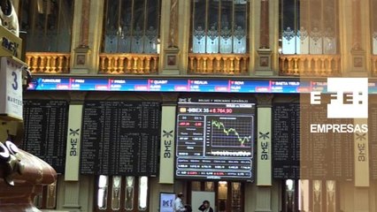 La Bolsa española pierde los 8.800 puntos tras caer el 2,85%