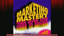 READ book  Marketing Mastery PSI Successful Business Library  FREE BOOOK ONLINE