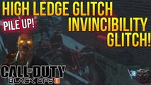 NEW! Call of Duty Black Ops 3 Zombies INVINCIBILITY GLITCH The Giant Pile Up (High Ledge G