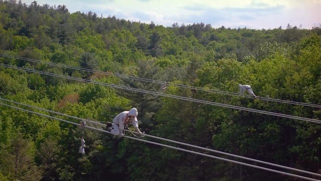 Extreme Jobs - High Voltage Power Line Inspection