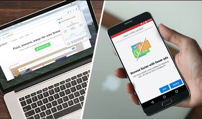 Built-in ad blocker in Opera Mini and Opera for computers