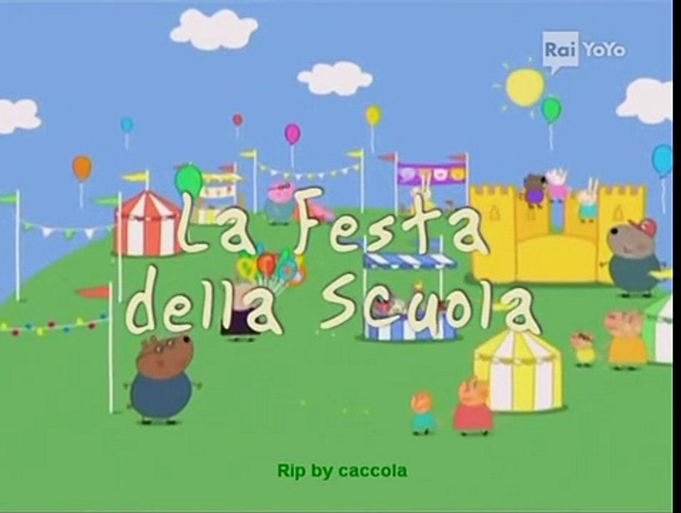 Peppa Pig Italiano S01e20 La festa della scuola