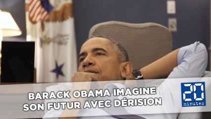Obama imagine sa vie après la Maison Blanche avec dérision