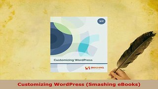 PDF  Customizing WordPress Smashing eBooks Free Books