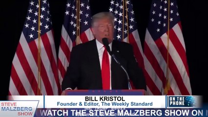 Malzberg | Bill Kristol Reconsidering Trump? "Never Say Never"