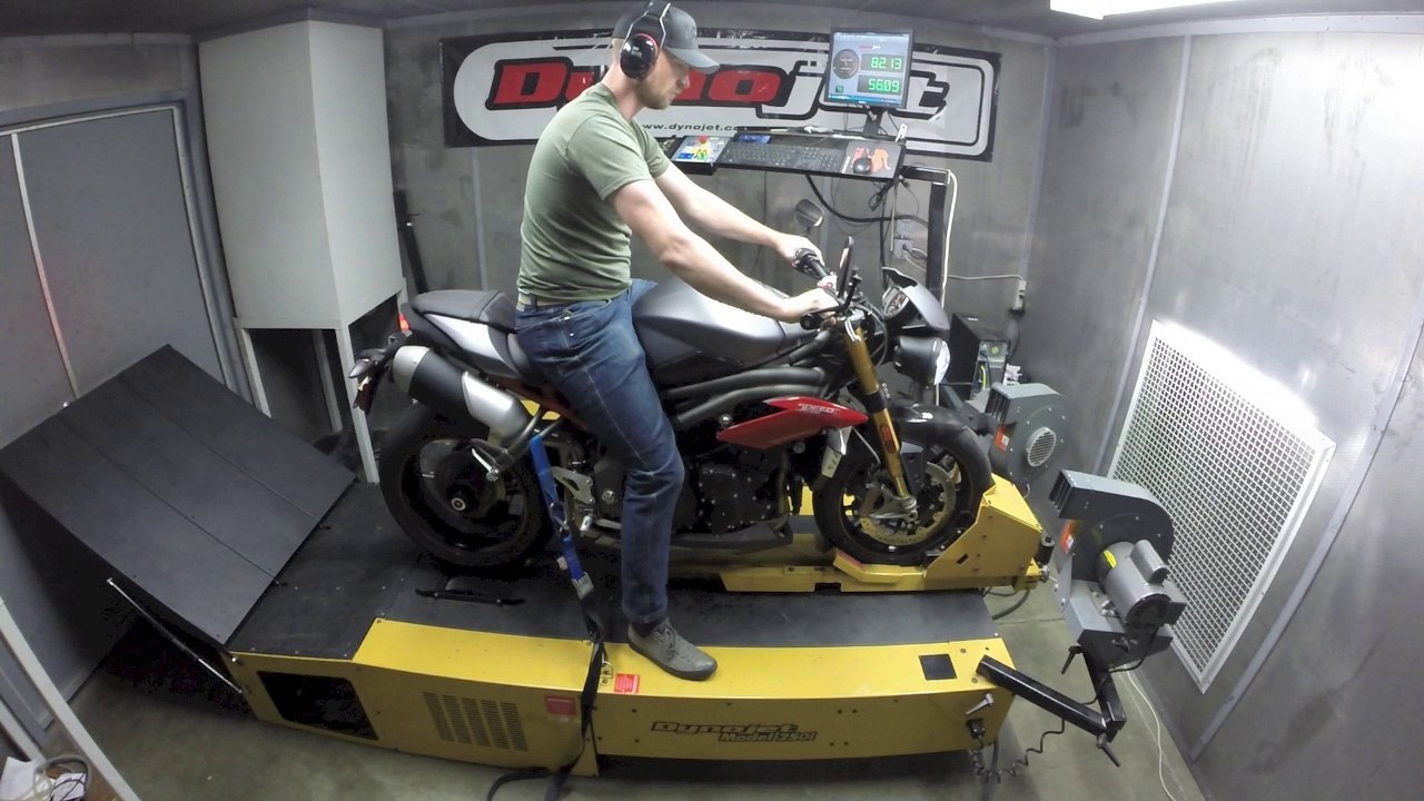 2016 Triumph Speed Triple R Dyno Test
