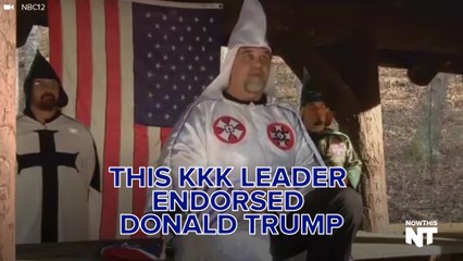 A Virginia KKK Leader Endorsed Donald Trump
