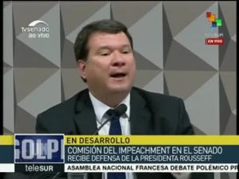 Expertos juristas defienden a la presidenta de Brasil ante impeachment