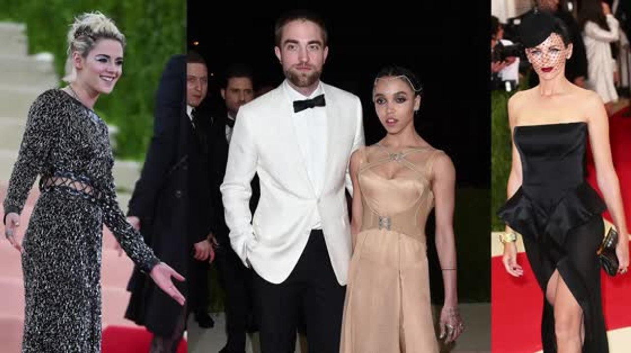 Awkward! Kristen Stewart, Robert Pattinson and Liberty Ross All Attend Met Gala