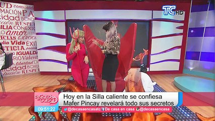 Hoy en la silla caliente se confiesa Mafer Pincay y revelará todo sus secretos