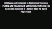 [Read Book] [ [ [ Flaws and Fallacies in Statistical Thinking[ FLAWS AND FALLACIES IN STATISTICAL