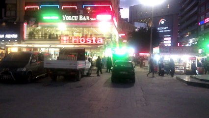 sakarya street at night Ankara-TURKEY