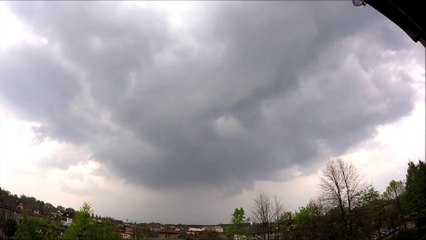 Stormy clouds over Rybnik