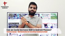 Can we Easily Increase RAM in Android Phones in One Click- Explained