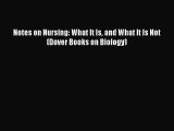 [Read Book] Notes on Nursing: What It Is and What It Is Not (Dover Books on Biology)  Read