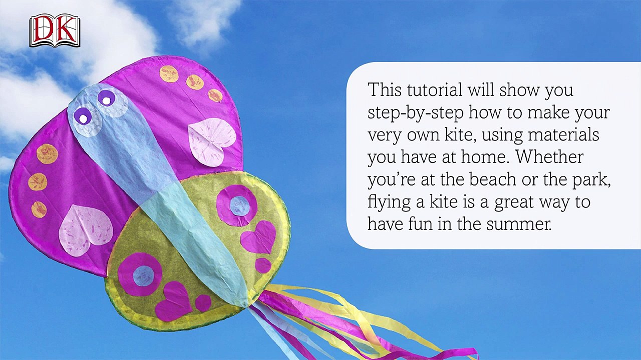 Fun Kids Craft: How to Make a Simple Paper Kite