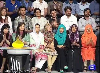 Mazaaq Raat  on Dunya News - 3 May 2016 - Juggan Kazim - Waris Baig