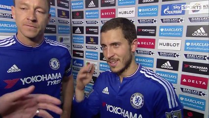 Eden Hazard & John Terry Post Match Interview