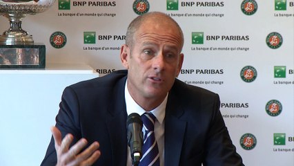 Roland-Garros - Sécurité, travaux, prize-money : Forget fait le point