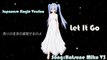 【Hatsune Miku V3】Let It Go/アナと雪の女王 Japanese Single Version【Vocaloid】 HD