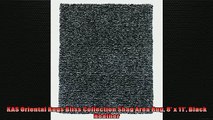 The Best  KAS Oriental Rugs Bliss Collection Shag Area Rug 8 x 11 Black Heather