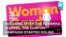 Hillary Clinton’s campaign is making millions from Trump’s ‘woman card’ comments