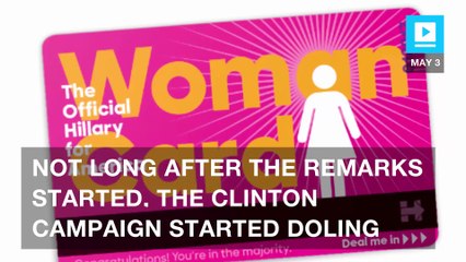 Hillary Clinton’s campaign is making millions from Trump’s ‘woman card’ comments