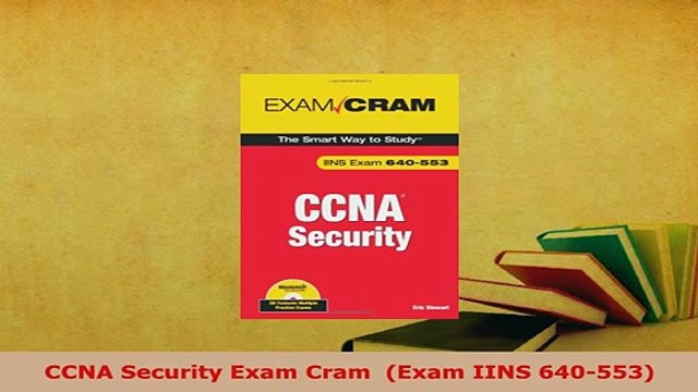 PDF CCNA Security Exam Cram Exam IINS 640553 Download Online