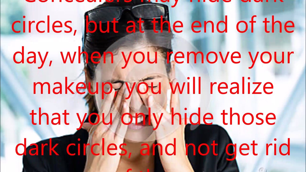How to Remove Dark circles (Simple Home made tip)