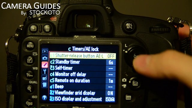 How to set Self Timer on a Nikon D600