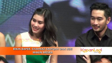 Bikin Baper, Syahnaz Sadiqah-Jeje Makin Mesra