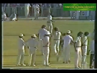 Imran Khan 8 of 60 vs India at Karachi 1982