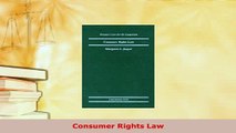 PDF  Consumer Rights Law Free Books