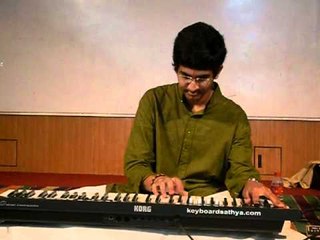 07 Shanmugapriya Raga aalapana on Keyboard BVB