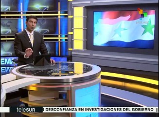 Comunidad internacional pide respetar alto al fuego en Siria