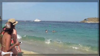 Besando 2 francesas en la playa de Magaluf | HD