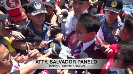 Duterte lawyer: Trillanes affidavit based on hearsay