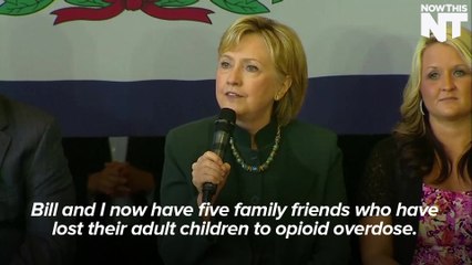 Clinton Opens Up About How Opioid Overdose Has Affected Loved Ones