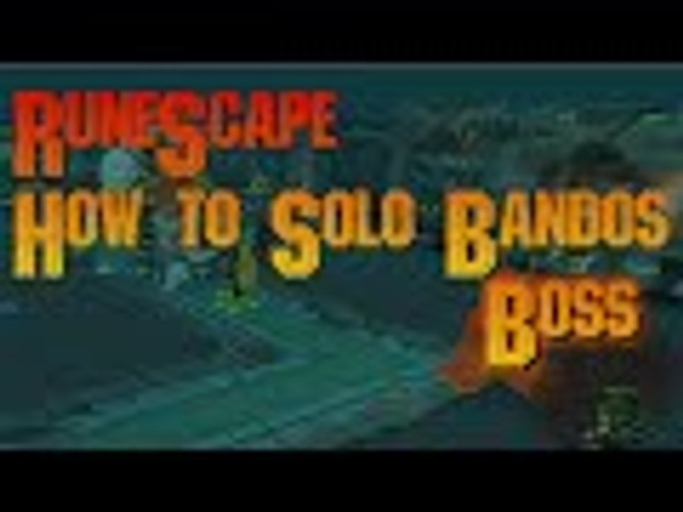 runescape bandos solo guide using magic